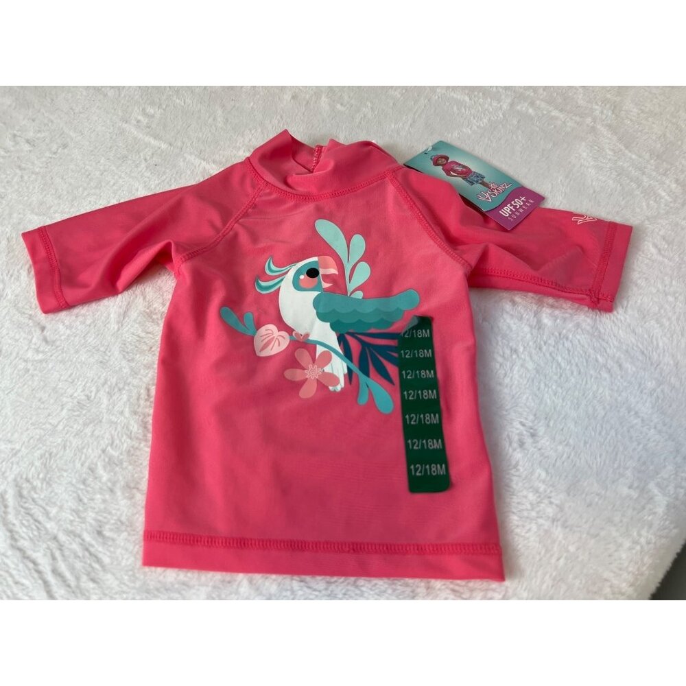 UV Skinz UPF 50+ Sunwear Long Sleeve Sun Shirt 12-18MOS Bird